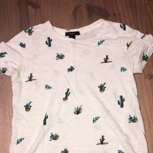 cactus forever 21 shirt